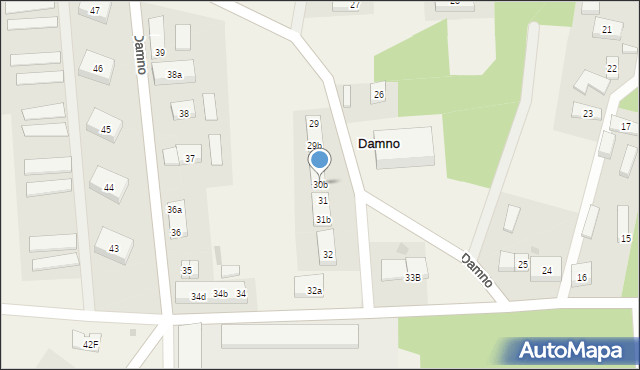 Damno, Damno, 30b, mapa Damno