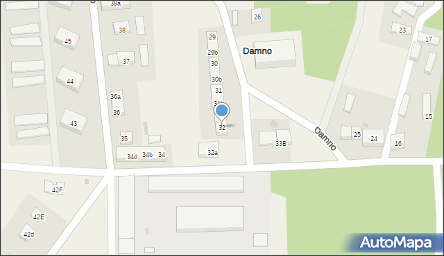 Damno, Damno, 32, mapa Damno