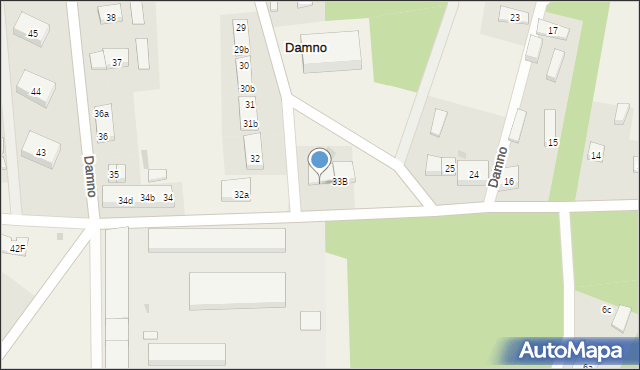 Damno, Damno, 33a, mapa Damno