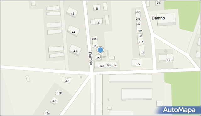 Damno, Damno, 35a, mapa Damno