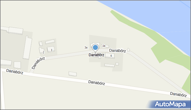 Danabórz, Danabórz, 5, mapa Danabórz