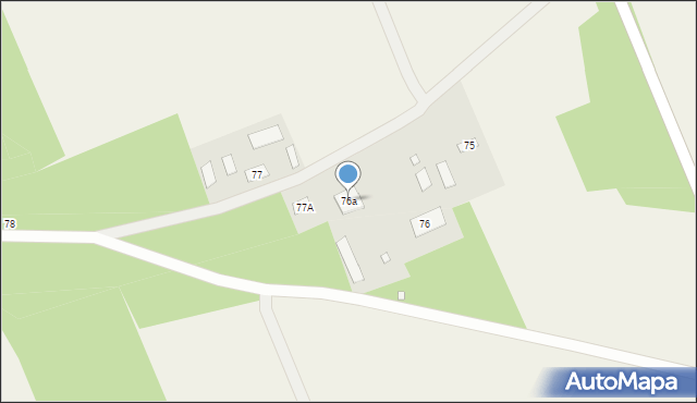 Dańce, Dańce, 76a, mapa Dańce