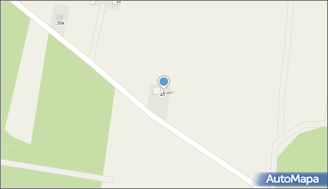 Danielów, Danielów, 40a, mapa Danielów