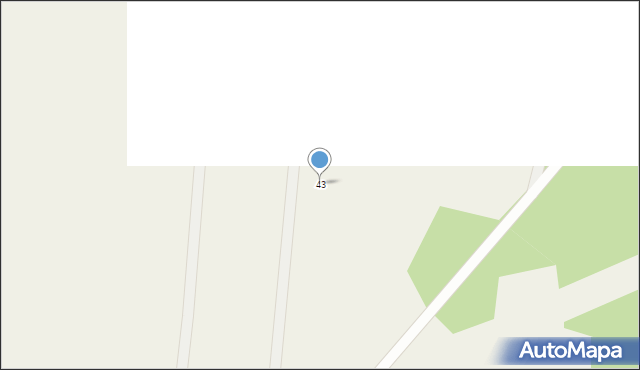 Danielów, Danielów, 43, mapa Danielów