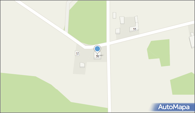 Danielów, Danielów, 56, mapa Danielów