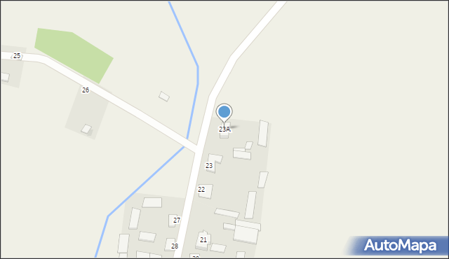 Daniłowo, Daniłowo, 23A, mapa Daniłowo