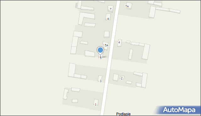 Daniłowo Duże, Daniłowo Duże, 5, mapa Daniłowo Duże