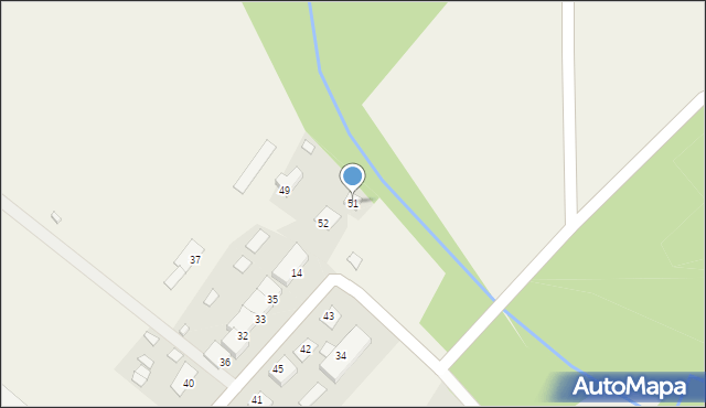 Dańków, Dańków, 51, mapa Dańków