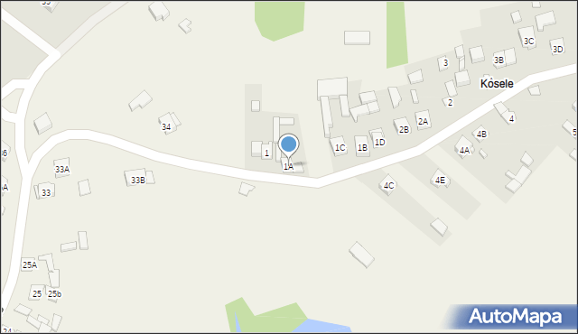 Danków, Danków, 1A, mapa Danków