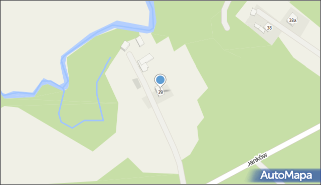 Danków, Danków, 39, mapa Danków