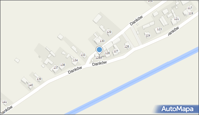 Danków, Danków, 132, mapa Danków