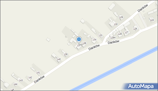 Danków, Danków, 137, mapa Danków
