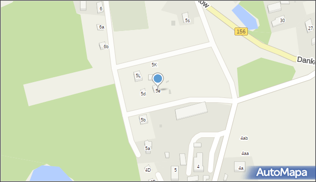 Danków, Danków, 5e, mapa Danków