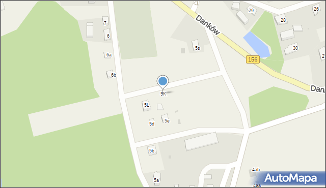 Danków, Danków, 5K, mapa Danków