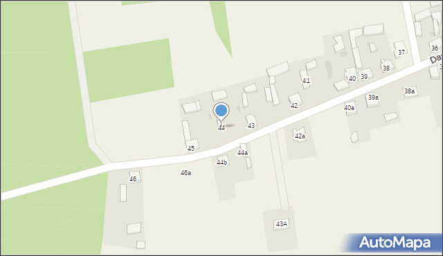 Danków Mały, Danków Mały, 44, mapa Danków Mały