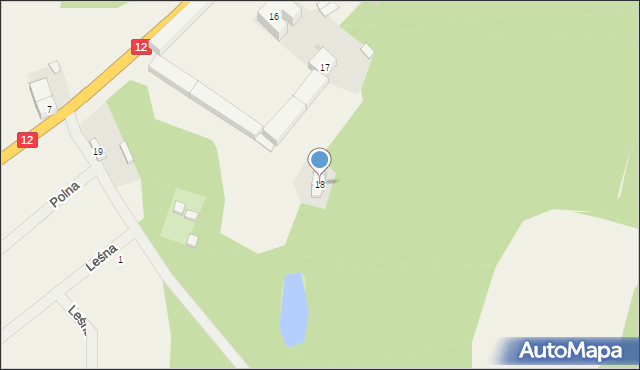 Dankowice, Dankowice, 18, mapa Dankowice