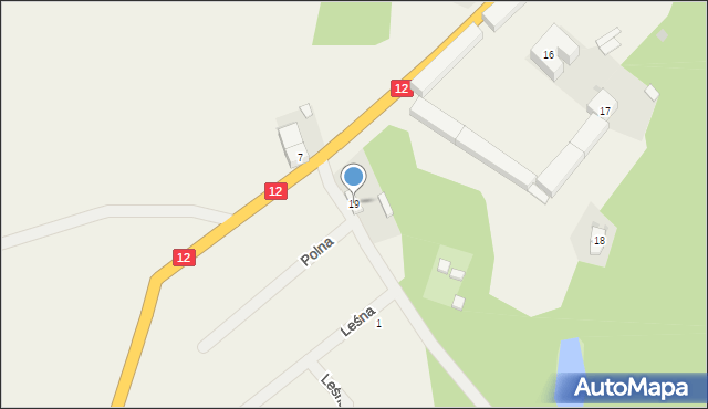 Dankowice, Dankowice, 19, mapa Dankowice