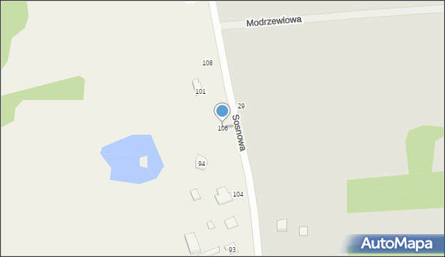 Dankowice Pierwsze, Dankowice Pierwsze, 106, mapa Dankowice Pierwsze