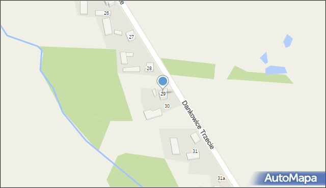 Dankowice Trzecie, Dankowice Trzecie, 29, mapa Dankowice Trzecie