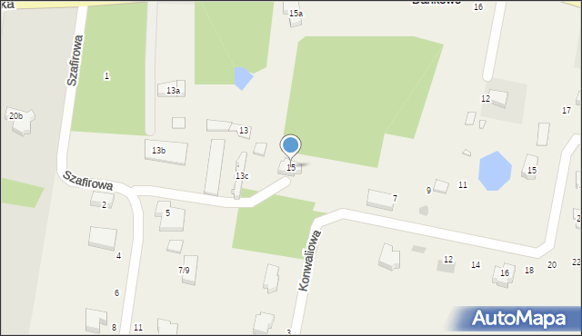 Dankowo, Dankowo, 15, mapa Dankowo