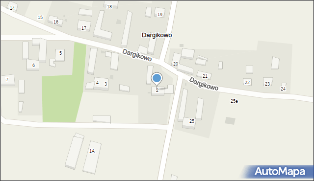 Dargikowo, Dargikowo, 2, mapa Dargikowo