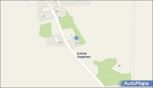 Dargikowo, Dargikowo, 37, mapa Dargikowo