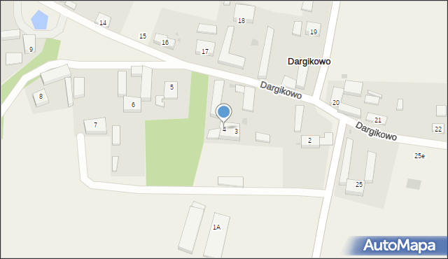 Dargikowo, Dargikowo, 4, mapa Dargikowo