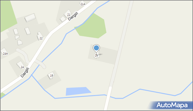Dargiń, Dargiń, 2b, mapa Dargiń