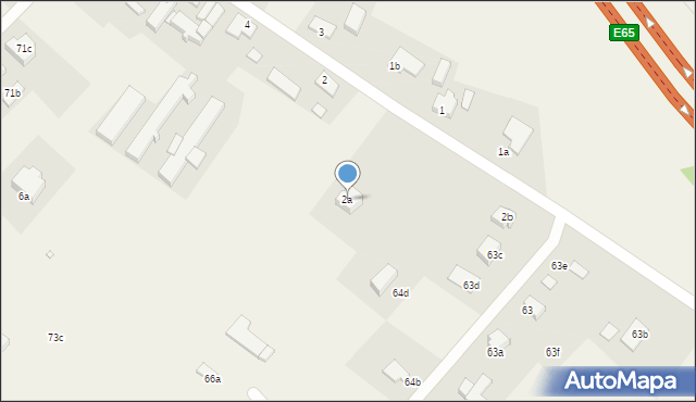 Dargobądz, Dargobądz, 2a, mapa Dargobądz