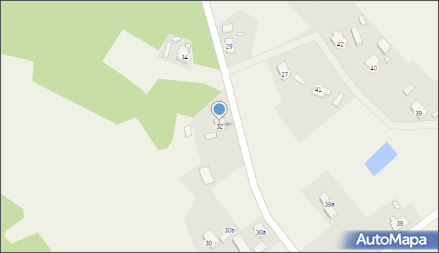 Dargobądz, Dargobądz, 32, mapa Dargobądz