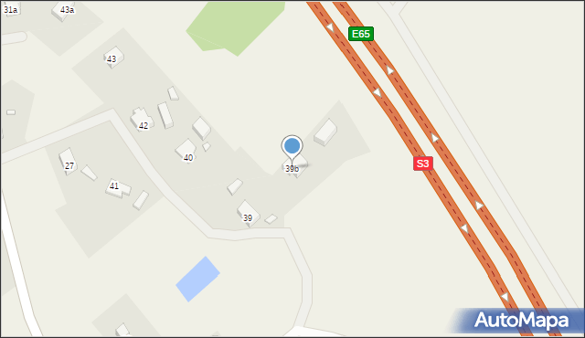 Dargobądz, Dargobądz, 39b, mapa Dargobądz