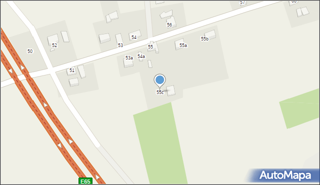 Dargobądz, Dargobądz, 55c, mapa Dargobądz