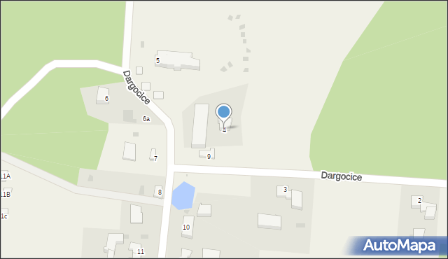 Dargocice, Dargocice, 4, mapa Dargocice