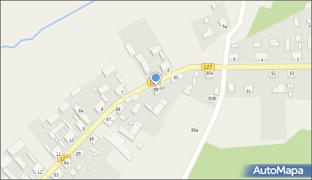 Dargomyśl, Dargomyśl, 89, mapa Dargomyśl