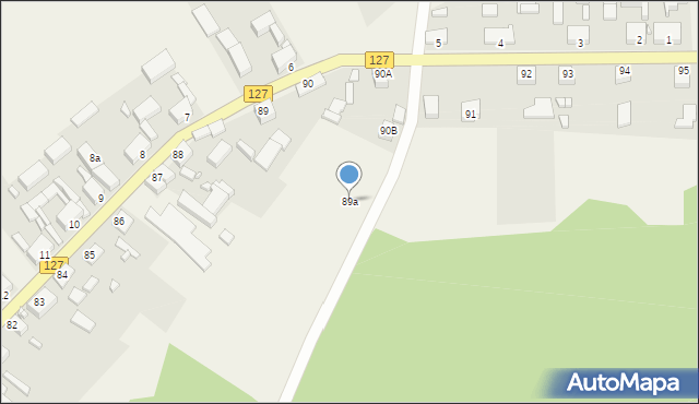 Dargomyśl, Dargomyśl, 89a, mapa Dargomyśl