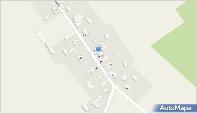 Darnowiec, Darnowiec, 36, mapa Darnowiec
