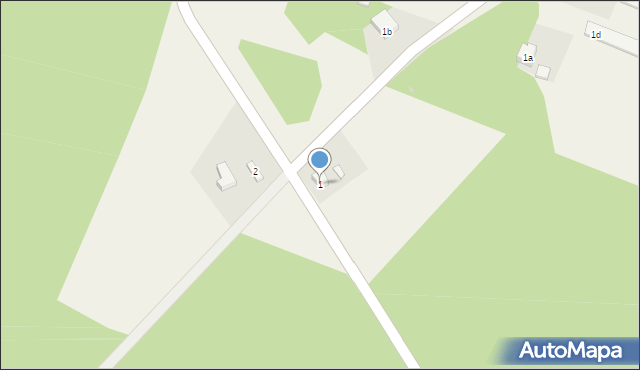 Darnowo, Darnowo, 1, mapa Darnowo
