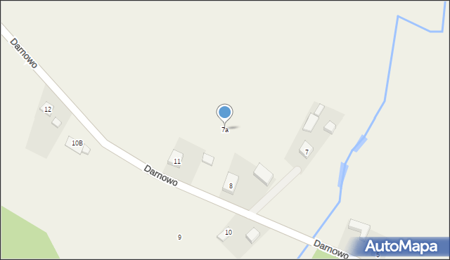 Darnowo, Darnowo, 7a, mapa Darnowo