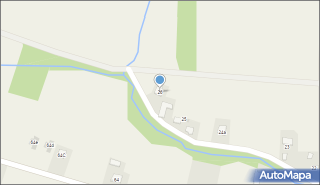 Darowice, Darowice, 26, mapa Darowice