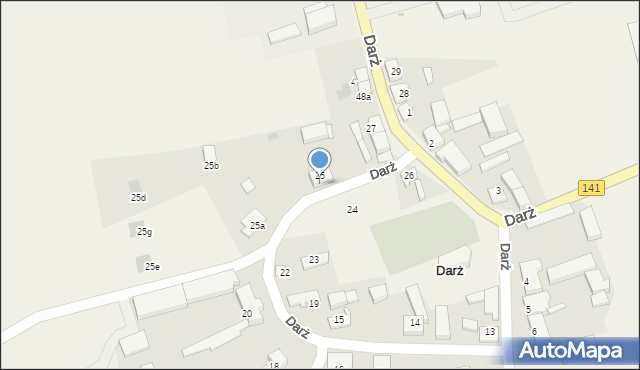 Darż, Darż, 25C, mapa Darż
