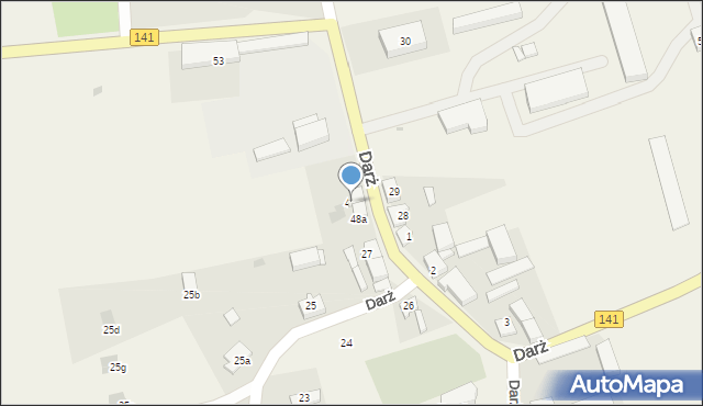 Darż, Darż, 48b, mapa Darż