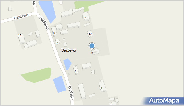 Darżewo, Darżewo, 6, mapa Darżewo