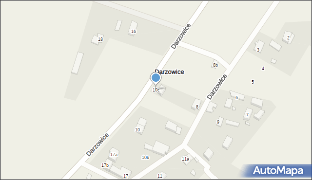 Darzowice, Darzowice, 10c, mapa Darzowice