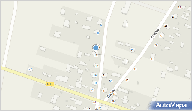 Dasze, Dasze, 12, mapa Dasze