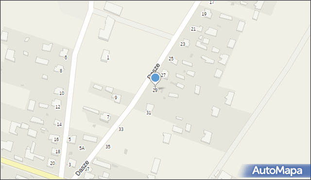 Dasze, Dasze, 29, mapa Dasze