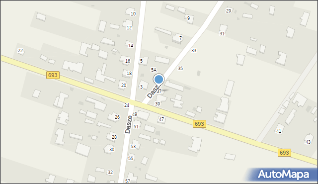Dasze, Dasze, 37, mapa Dasze