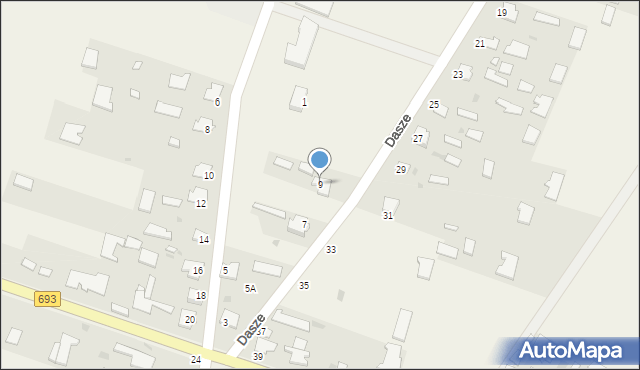 Dasze, Dasze, 9, mapa Dasze