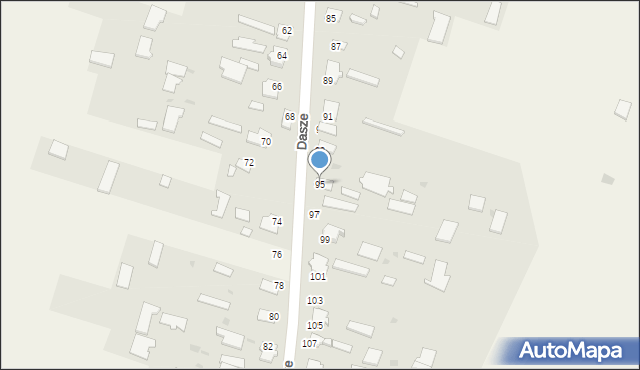 Dasze, Dasze, 95, mapa Dasze