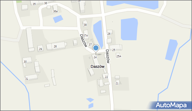 Daszów, Daszów, 24a, mapa Daszów