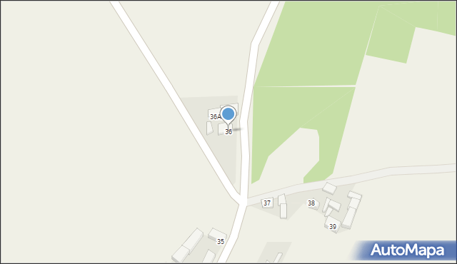 Datyń, Datyń, 36, mapa Datyń